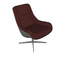 Single sofa 3d model