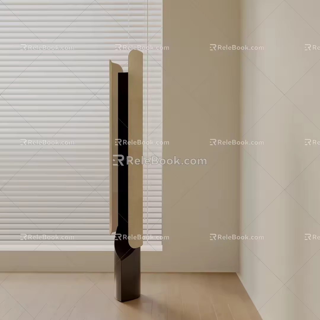 Modern floor lamp 3d model