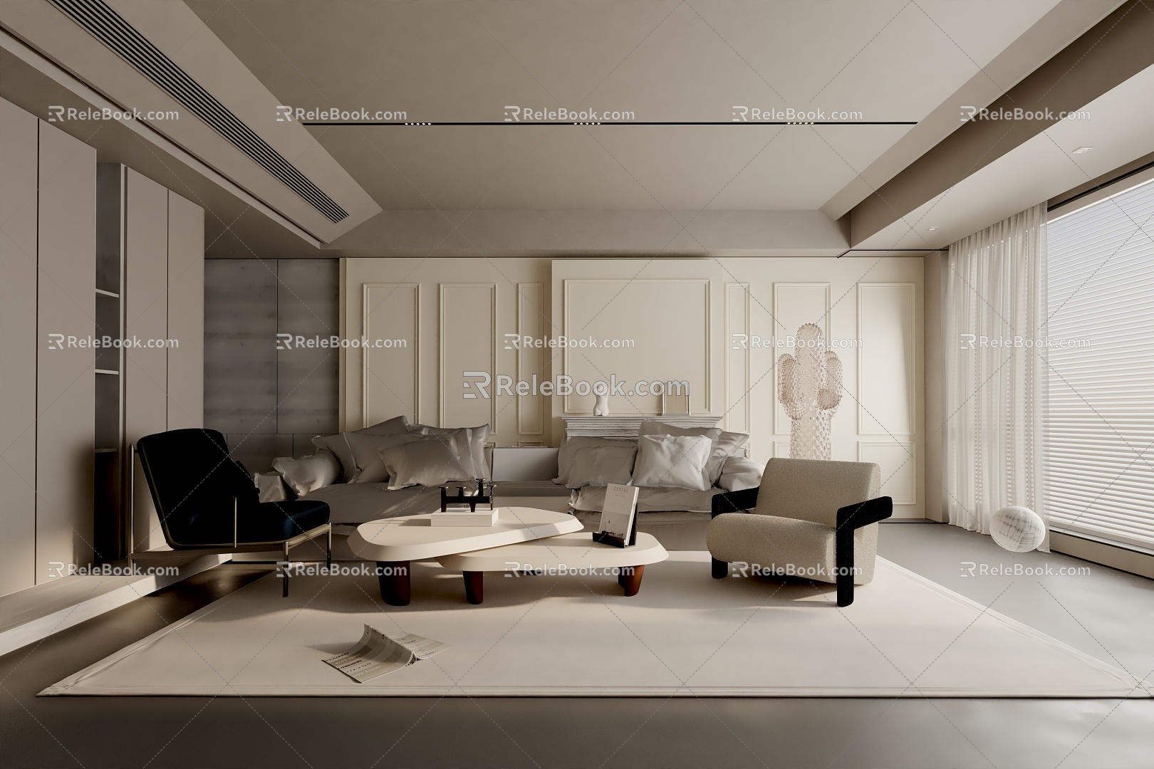 Living room 3d model