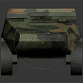 Tactical Armored Military Vehicle Design With Camouflage Exterior And Six Wheels