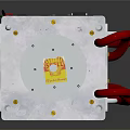 Modern Clock Clock Accurate Clock Accurate Clock Bomb Time Bomb 3d model