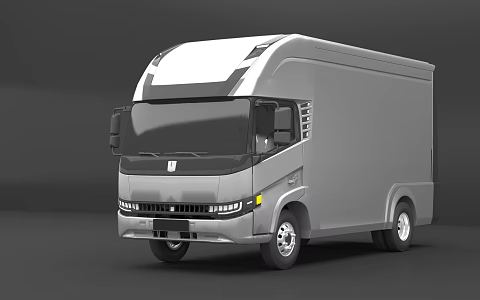 Geely Remote RV Light Truck Light Truck RV Truck Car 3d model