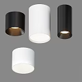 Modern Minimalist White and Black Downlights Spotlights Indoor LED Lighting Fixtures