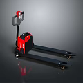 Red EP Electric Pallet Truck Heavy Duty Industrial Material Handling Equipment
