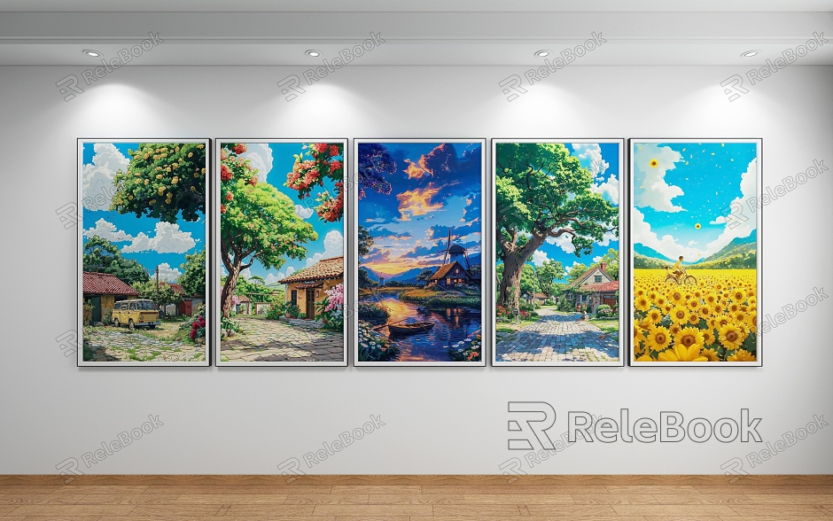 Decorative Painting Abstract Painting Landscape Painting Photo Frame Photo Wall Background Painting Propaganda Painting Art Painting model