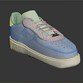 White Modern Sneakers With Perforated Toe Silver Accents Clean Design And Rubber Sole