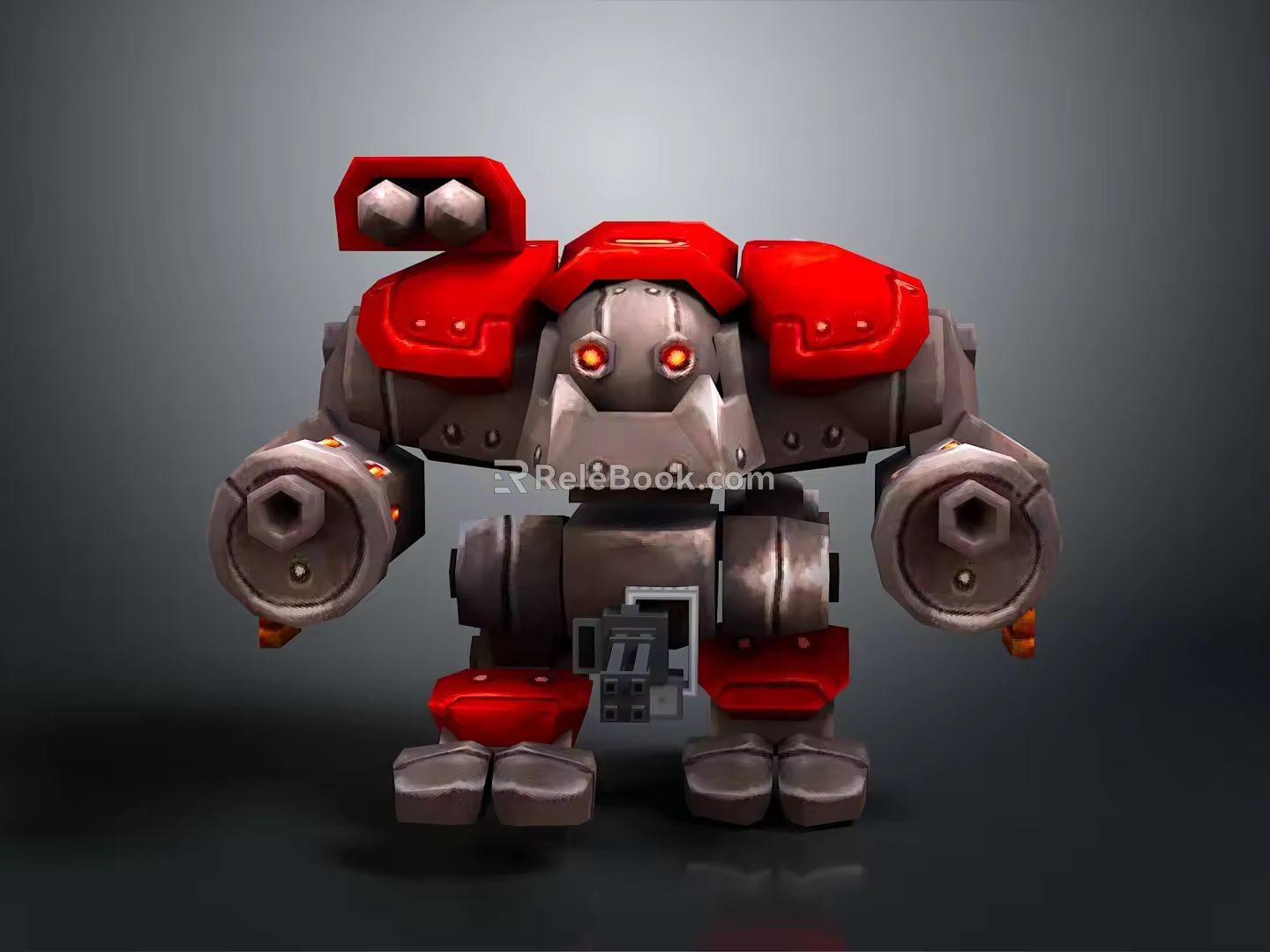Robot Assistant Small Robot Butler Robot Butler Figure Game Figure 3d model