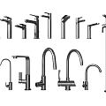 Various Styles of Modern Water Faucet Designs for Home Kitchen and Bathroom