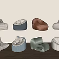 Modern Bean Bag Chair Collection With Various Styles And Color Options For Living Room