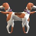 Modern Dog Pet Dog 3d model