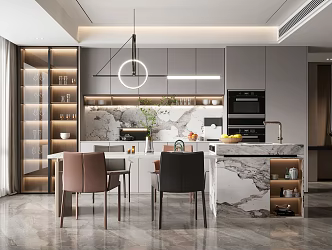 Modern Restaurant 3d model