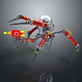 Robot Robot Assistant Small Robot Robot Butler Robot Butler Figure Game Figure 3d model