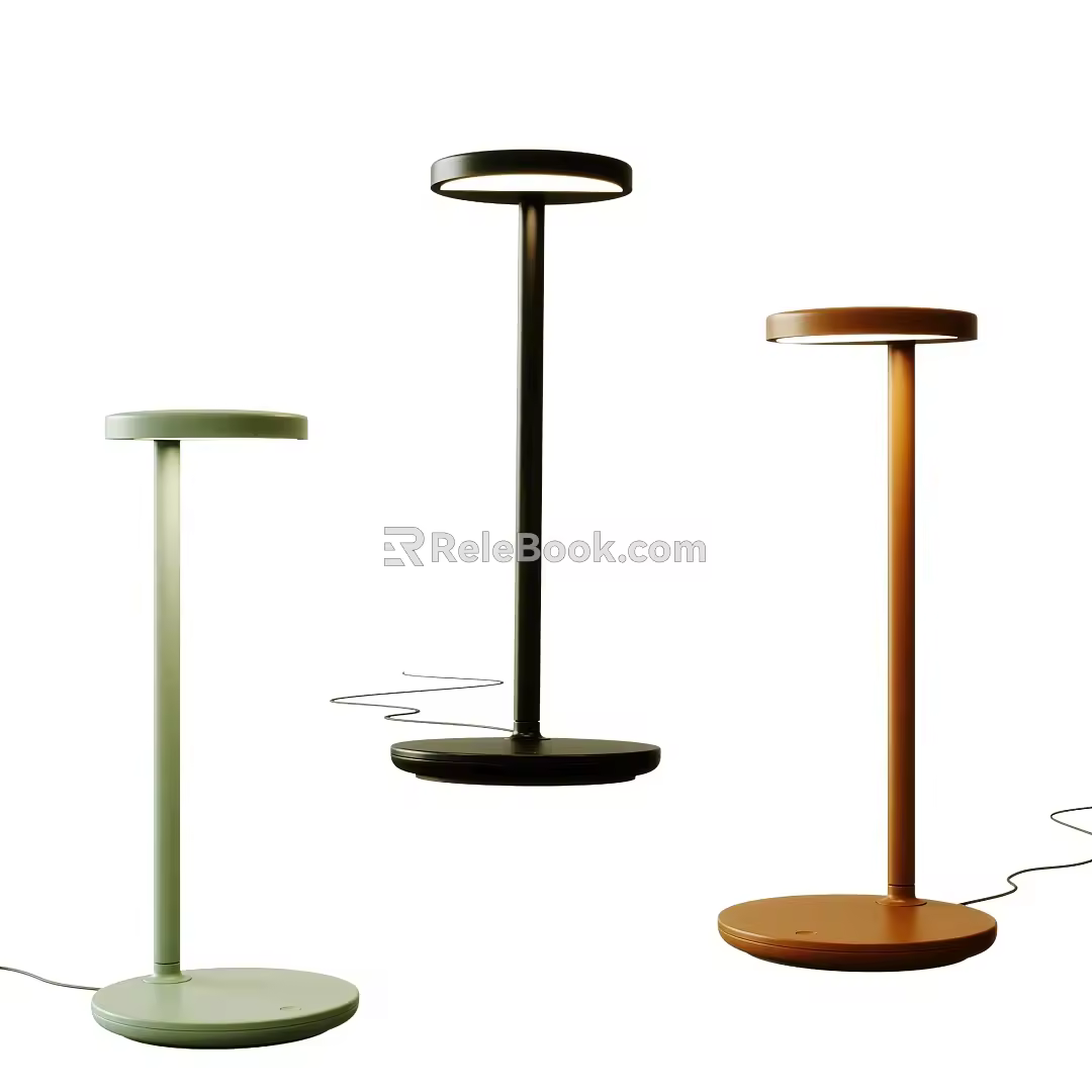 Modern flos Table Lamp Table Lamp Simple Table Lamp Metal Table Lamp 3d model