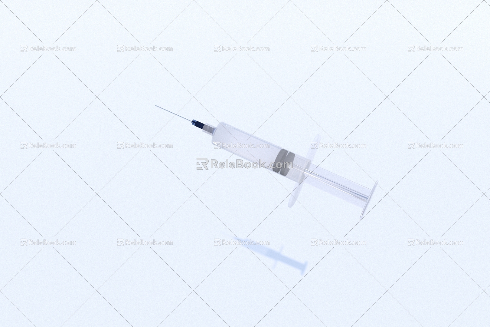 Medical Device Syringe 3d model