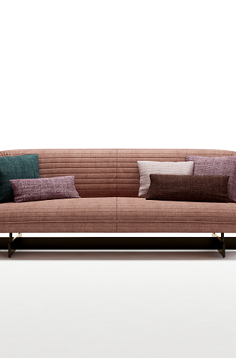 Modern double sofa 3d model