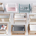 Crib stroller 3d model