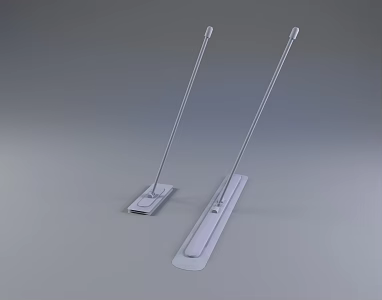 Modern mop dust push 3d model