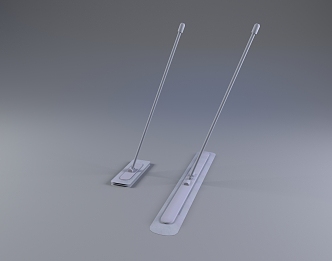 Modern mop dust push 3d model