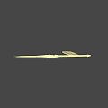 Golden Shield With Symbols And Glowing Decorative Spears On Green Background