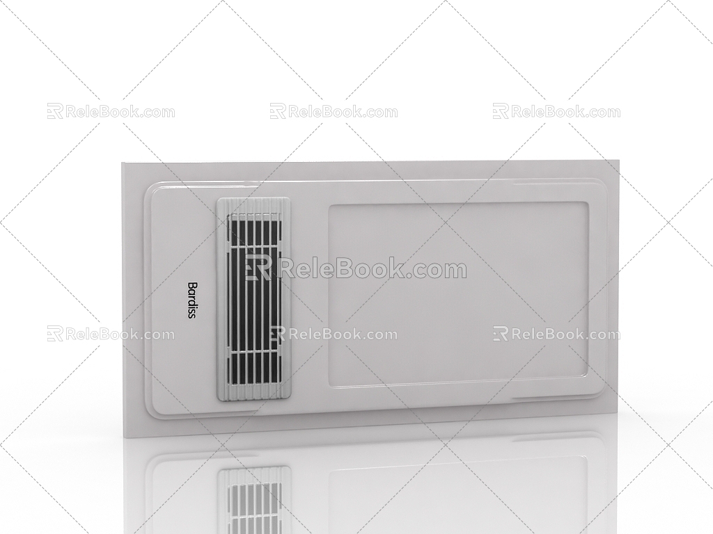 modern air conditioning 3d model