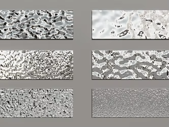 Water Corrugated Sheet Water Corrugated Stainless Steel 3d model