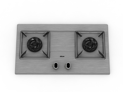 Gas stove 3d model