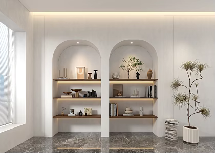 Modern Arch Ornaments Combination 3d model