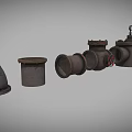 Sturdy Cast Iron Hardware Tools Featuring Pipe Elbows Tees And Flange Fittings