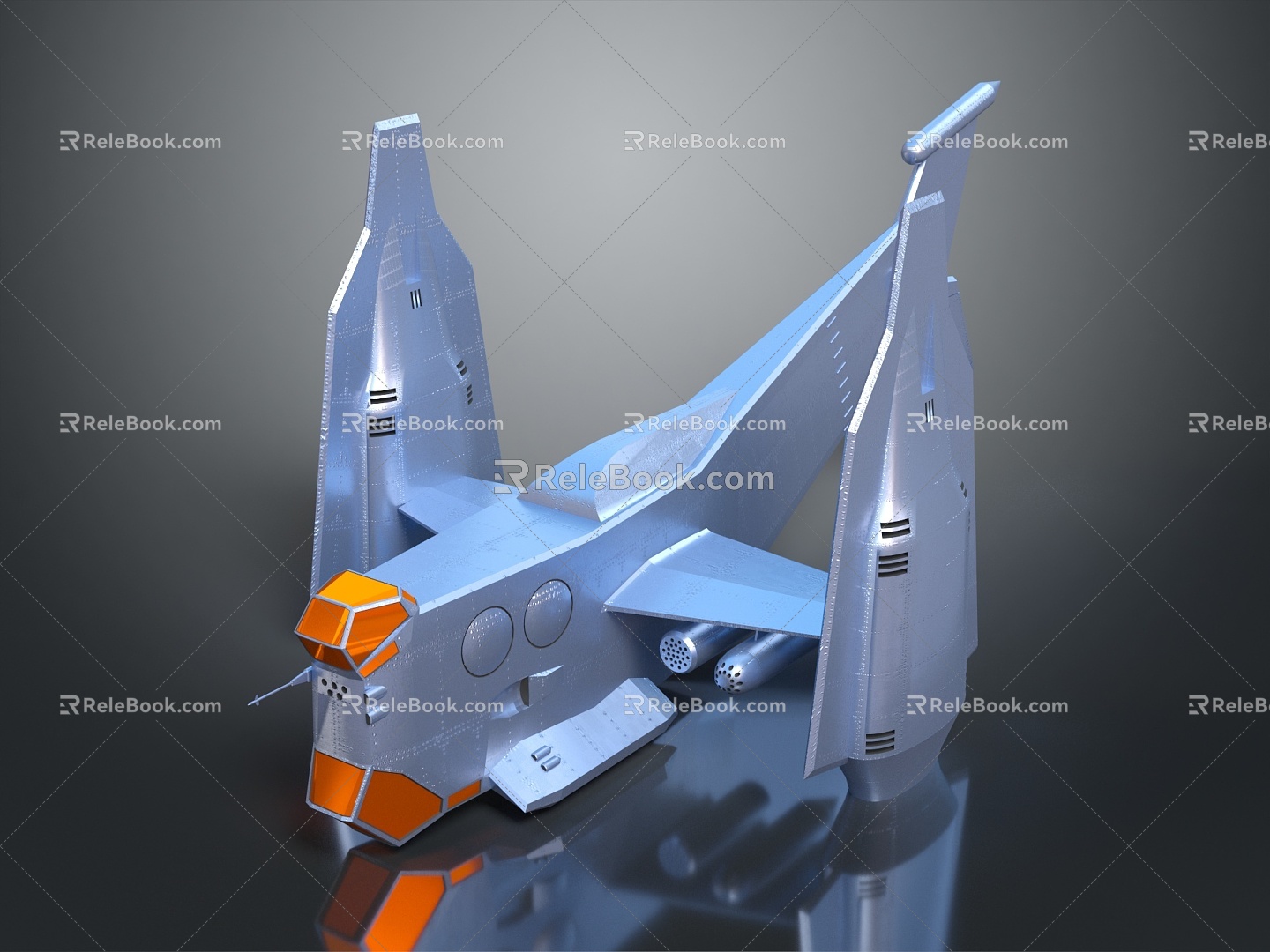 Modern Fighter Fighter Fighter Science Fiction Fighter Science Fiction Fighter Space Fighter 3d model