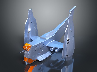 Modern Fighter Science Fiction Fighter Science Fiction Fighter Space Fighter 3d model