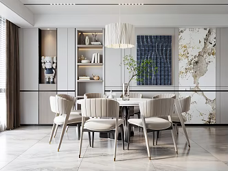 Modern Restaurant 3d model