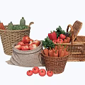 Vegetables 3d model