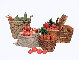 Vegetables 3d model