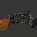 Functional Vehicle Heavy Duty Sweeper Brush Attachment for Road Cleaning Tasks