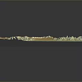 Detailed 3D Terrain Model Displaying Mountain Ranges And Colored Elevation