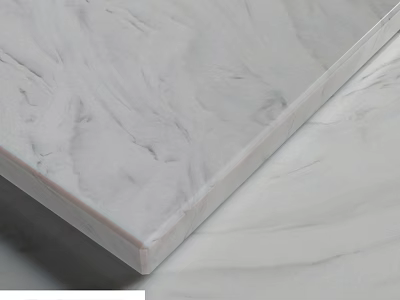 Elegant Marble Textured Component Panel With Smooth Surface For Modern Interior 3d model