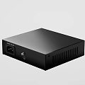 High Speed Black 5 Port Switch With Ethernet Ports For Network Connectivity
