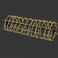 Steel Wire Mesh Anti-penetration Mesh Protective Mesh Wire Fence Wire Fence Anti-turnover Mesh Wire Mesh Wire 3d model