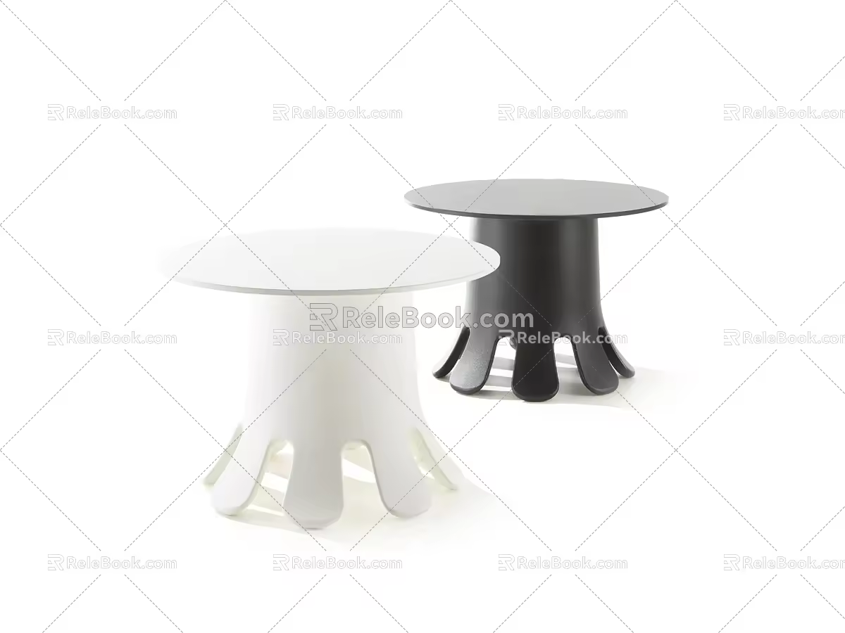 Modern round several sides several 3d model