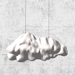 Modern Chandelier Cloud Chandelier 3d model