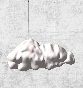 Modern Chandelier Cloud Chandelier 3d model