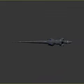 Realistic Velociraptor 3D Model With Gray Body And Blue Stripes Standing On Gray Background