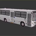 Modern Bus 3d model
