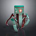 Mech Warrior Mech Soldier Machine Battlearm Mechanical Battlearm Machine Fighter Robot 3d model