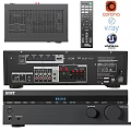 Sony Home Theater AV Receiver with HDMI CD Audio Ports Remote Control and Panel Design
