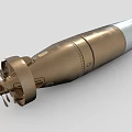 Torpedo Nuclear Bomb Atomic Bomb Nuclear Warhead Cannonball Missile Cruise Missile Low Face Number Low Model Simple Model Game Movie Level Super Realistic 3d model