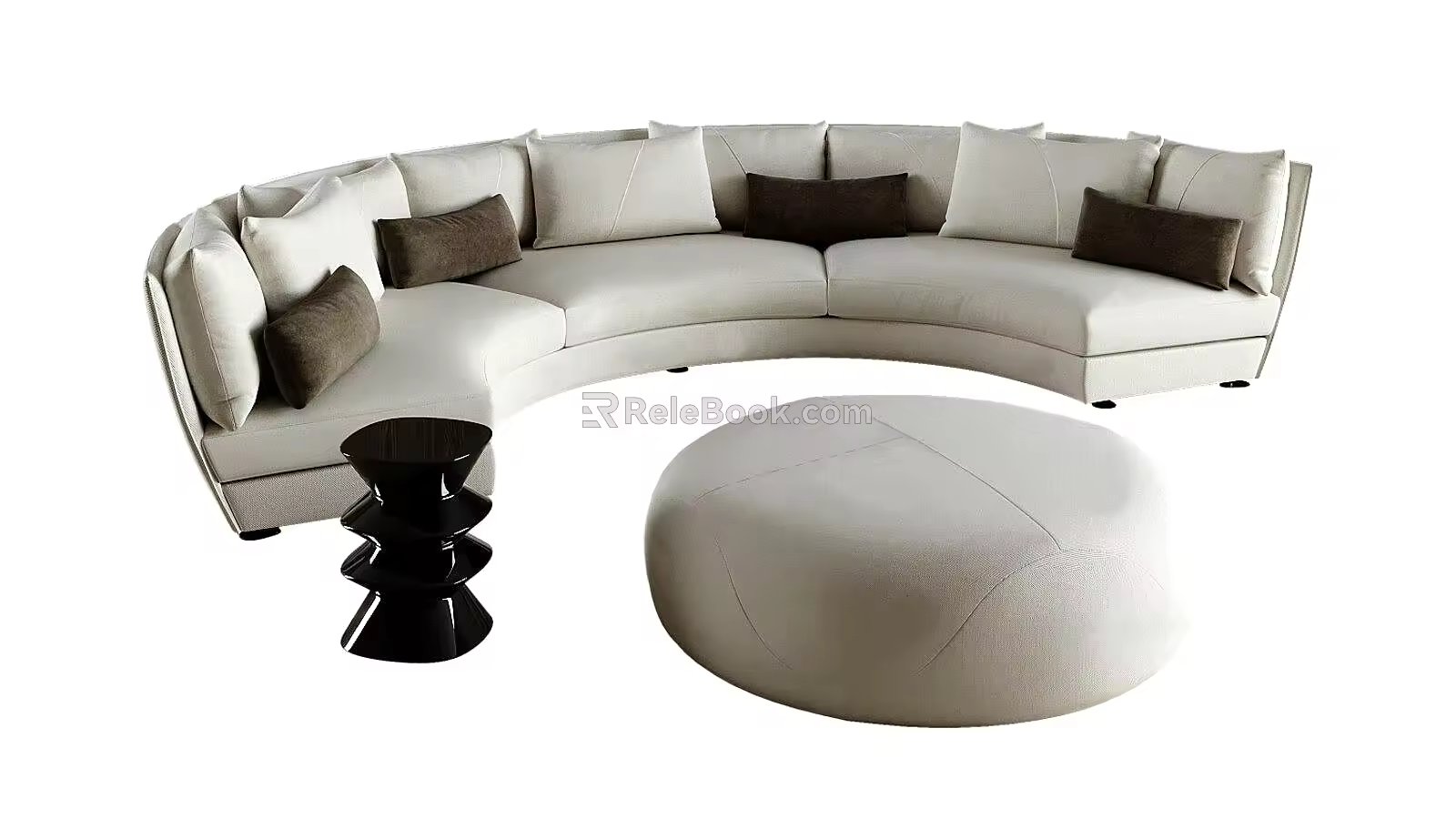 Modern Combination Sofa Multiplayer Sofa 3d model