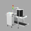 Plate receiving machine SMT workshop equipment virtual simulation plate receiving machine 3d model