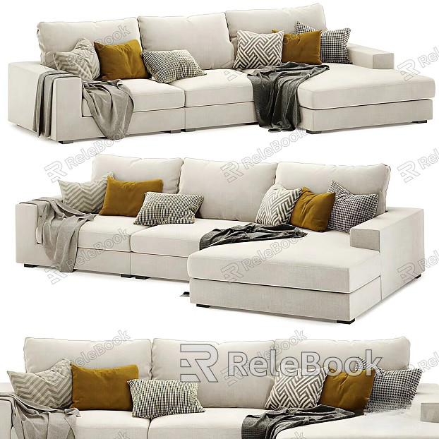 Quartz Corner Sofa model