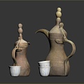 Antique Cultural Relics Antique Wine Pot Cultural Relics Wine Pot 3d model